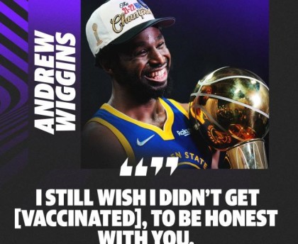 九游体育官网网页入口-走上人生巅峰仍有悔意？维金斯：还是希望不打疫苗