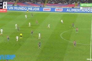 11分钟早早领先！费兰-托雷斯包抄铲射破门 巴尔德横传送助攻